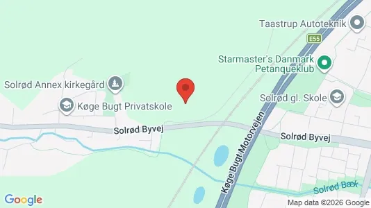 Lager zur Miete i Solrød Strand – Foto von Google Street View