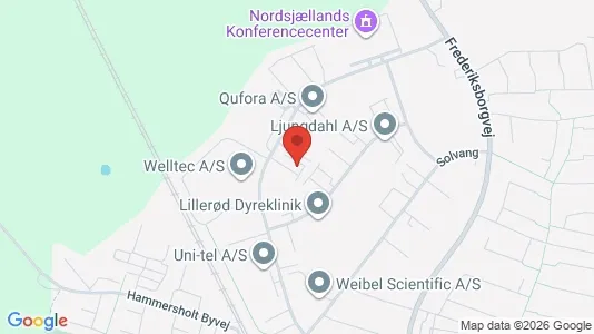 Kontorer til leie i Allerød – Bilde fra Google Street View