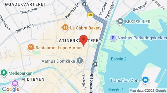 Lager til leie i Aarhus C – Bilde fra Google Street View