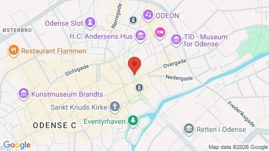 Kontorlokaler til leje i Odense C - Foto fra Google Street View