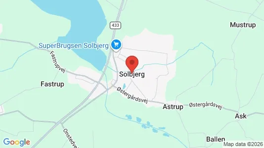 Kaupat Vuokrattavana i Solbjerg - Kuva Google Street Viewstä