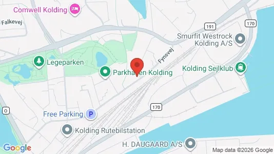 Kontorer til leie i Kolding – Bilde fra Google Street View