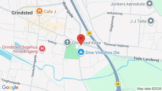 Bedrijfsruimtes te huur i Grindsted - Foto uit Google Street View
