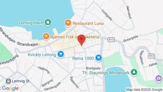 Gewerbeflächen zur Miete i Lemvig – Foto von Google Street View