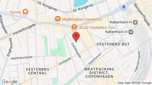Klinikker til leie i Vesterbro – Bilde fra Google Street View