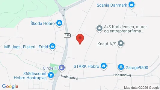 Kantorruimte te huur i Hobro - Foto uit Google Street View