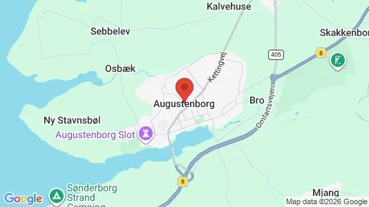 Shops for rent i Augustenborg - Photo from Google Street View