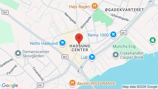 Office spaces for rent i Hadsund - Photo from Google Street View