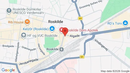 Klinikker til leie i Roskilde – Bilde fra Google Street View