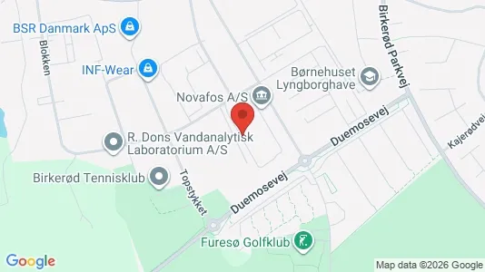 Kontorer til leie i Birkerød – Bilde fra Google Street View
