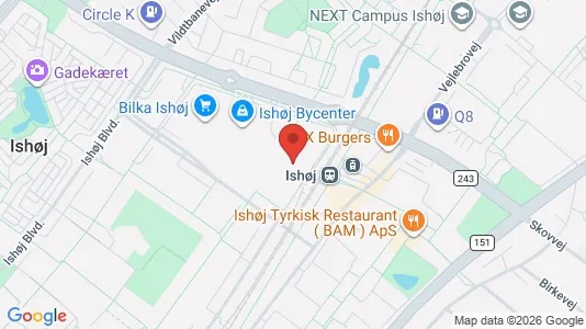 Kliniklokaler til leje i Ishøj - Foto fra Google Street View