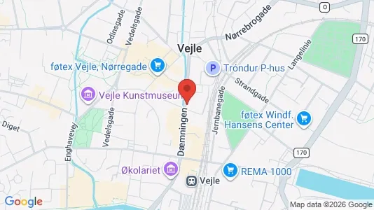 Praxen zur Miete i Vejle – Foto von Google Street View