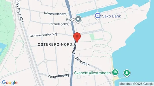 Clinics Vuokrattavana i Hellerup - Kuva Google Street Viewstä