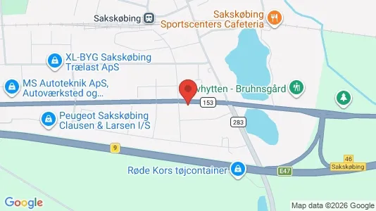Teollisuuskiinteistöt Vuokrattavana i Sakskøbing - Kuva Google Street Viewstä