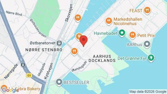 Kontorhoteller til leje i Aarhus C - Foto fra Google Street View
