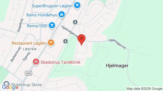 Lager zur Miete i Skødstrup – Foto von Google Street View