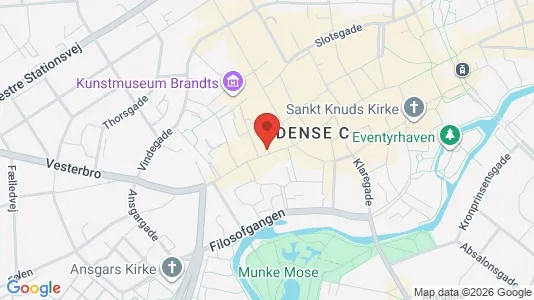 Kantorruimte te huur i Odense C - Foto uit Google Street View