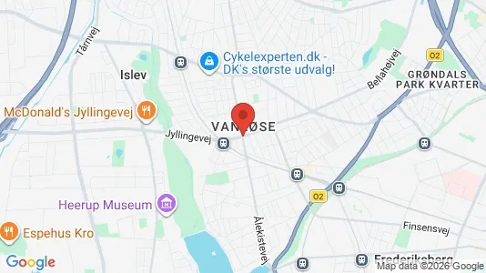 Kaupat Vuokrattavana i Vanløse - Kuva Google Street Viewstä