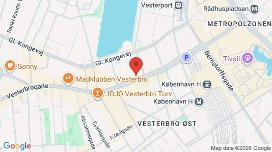 Praxen zur Miete i Vesterbro – Foto von Google Street View