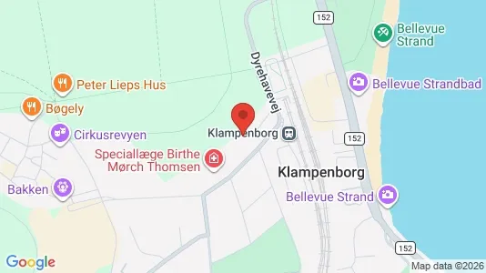 Kontorhoteller til leje i Klampenborg - Foto fra Google Street View