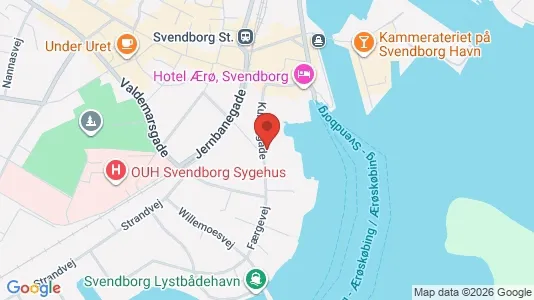 Toimistotilat Vuokrattavana i Svendborg - Kuva Google Street Viewstä