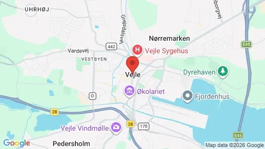 Kantorruimte te huur i Vejle - Foto uit Google Street View