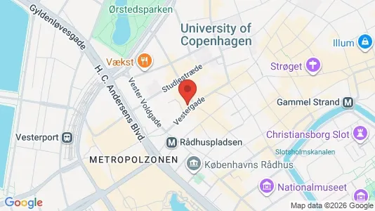 Büros zur Miete i Kopenhagen K - kort over placeringen
