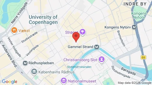 Office spaces for rent i Copenhagen K - kort over placeringen