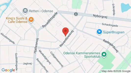Lokaler til leje i Odense C - Foto fra Google Street View
