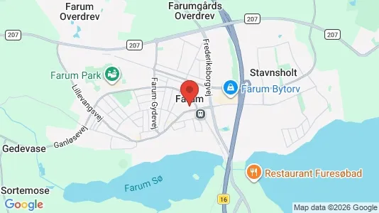 Butikklokaler til leie i Farum – Bilde fra Google Street View