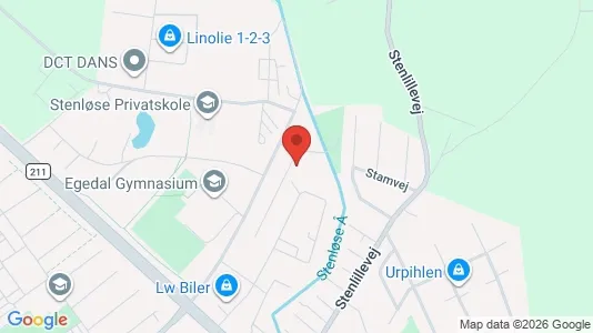 Toimistotilat Vuokrattavana i Stenløse - Kuva Google Street Viewstä