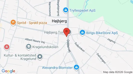 Lagerlokaler för uthyrning i Højbjerg – Foto från Google Street View