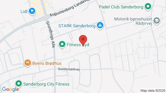 Kontorslokaler för uthyrning i Sønderborg – Foto från Google Street View