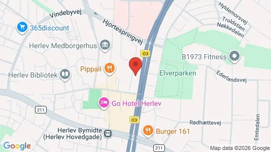 Kontorslokaler för uthyrning i Herlev – Foto från Google Street View