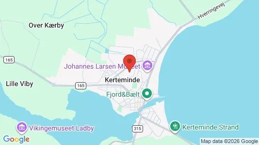 Winkels te huur i Kerteminde - Foto uit Google Street View
