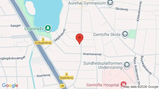Lagerlokaler för uthyrning i Gentofte – Foto från Google Street View