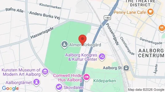 Kontorhoteller til leie i Aalborg – Bilde fra Google Street View