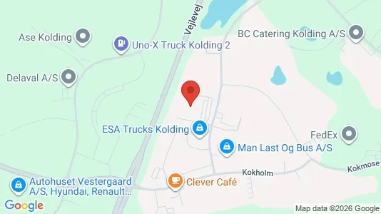 Lokaler til leie i Kolding – Bilde fra Google Street View