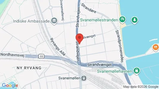 Kliniklokaler til leje i Østerbro - Foto fra Google Street View