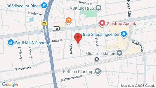 Lagerlokaler för uthyrning i Glostrup – Foto från Google Street View