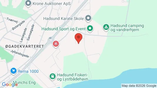 Kontorlokaler til leje i Hadsund - Foto fra Google Street View