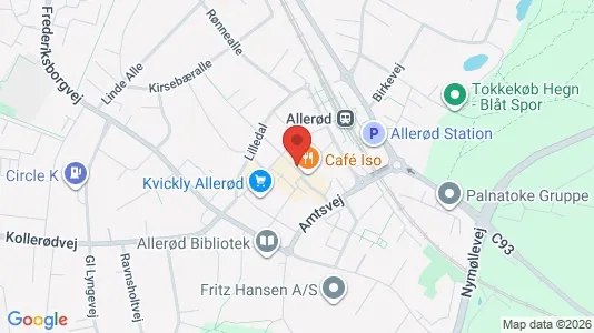 Clinics Vuokrattavana i Allerød - Kuva Google Street Viewstä