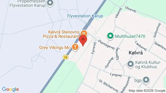 Teollisuuskiinteistöt Vuokrattavana i Karup J - Kuva Google Street Viewstä