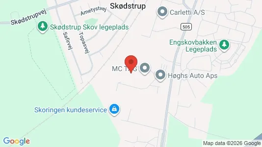 Toimistotilat Vuokrattavana i Skødstrup - Kuva Google Street Viewstä