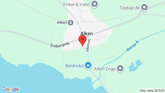 Coworking-tilat Vuokrattavana i Skanderborg - Kuva Google Street Viewstä