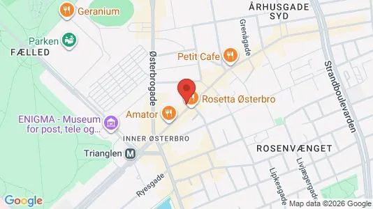 Lokaler til leje i Østerbro - Foto fra Google Street View
