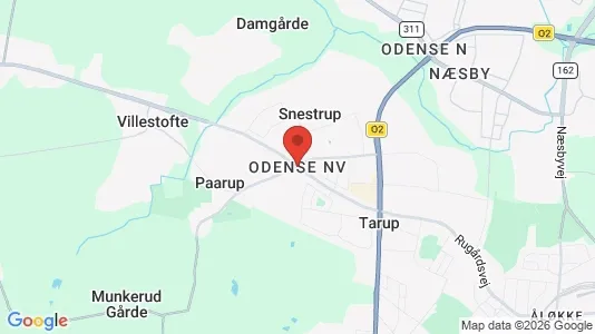 Winkels te huur i Odense NV - Foto uit Google Street View