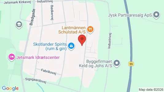 Lagerlokaler til leje i Pandrup - Foto fra Google Street View