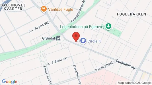 Klinikker til leie i Frederiksberg – Bilde fra Google Street View