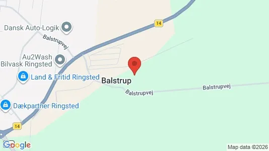 Lager zur Miete i Ringsted - kort over placeringen